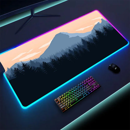 Non-slip RGB Gaming Pad