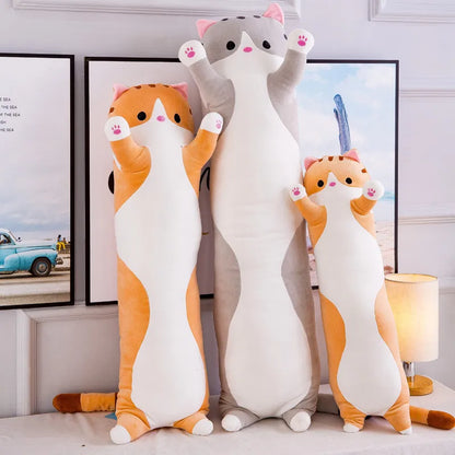 Cute Soft Long Cat Pillow