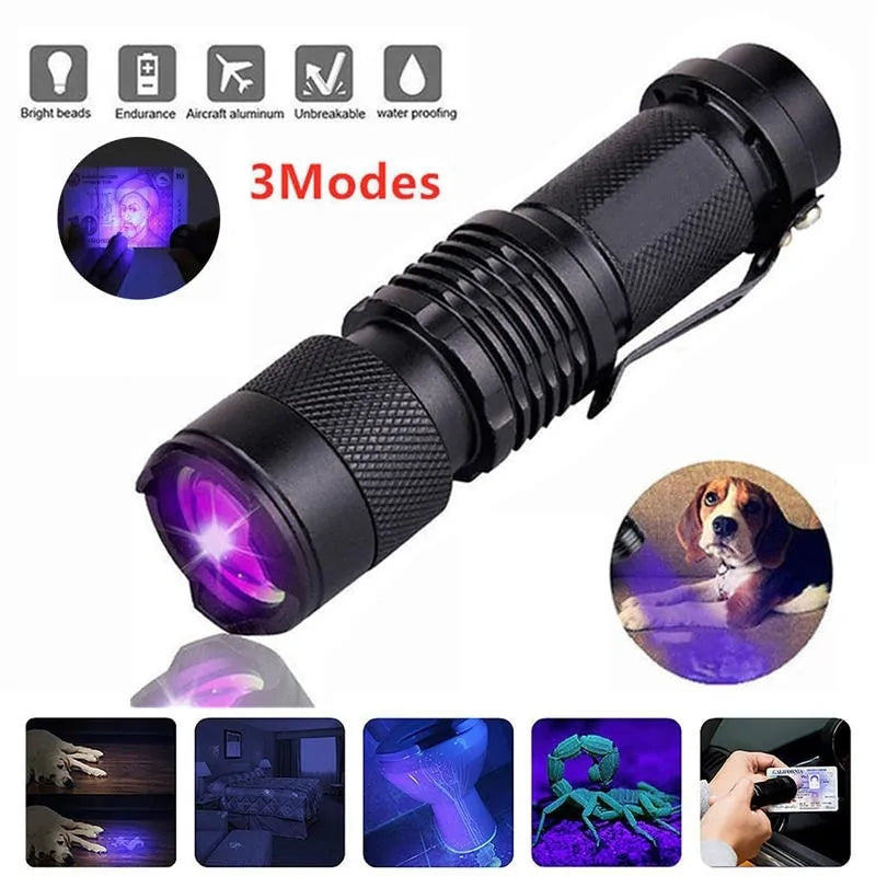 UV LED Flashlight