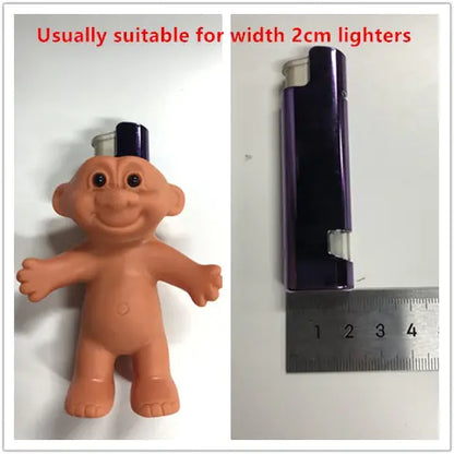 Rubber Doll Lighter Case