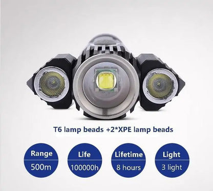 LEDHero™ 3 Head Magnetic Flashlight